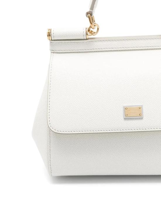 26FW 돌체앤가바나 미디움 시실리 핸드백 BB6003B100180001 WHITE - DOLCE & GABBANA