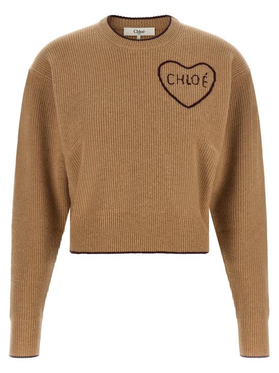 26FW 끌로에 스웨터 CH26AMP41710218 Beige