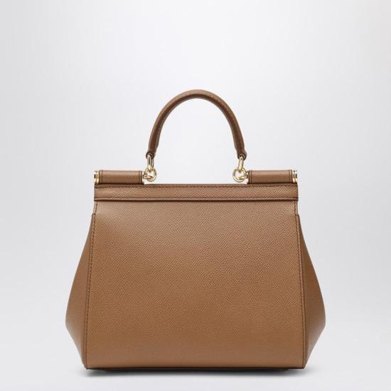 26FW 돌체앤가바나 미디움 시실리 핸드백 BB6003B10018M417 CAMEL - DOLCE & GABBANA