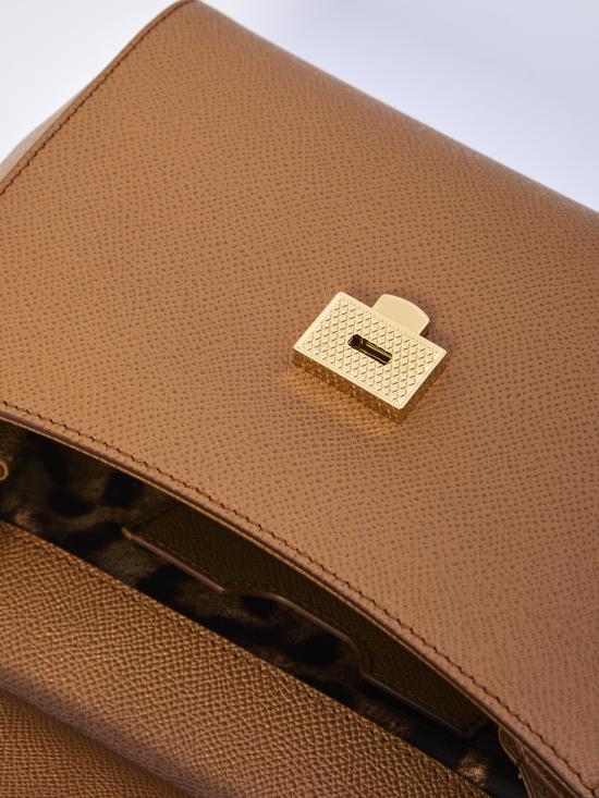 26FW 돌체앤가바나 미디움 시실리 핸드백 BB6003B10018M417 CAMEL - DOLCE & GABBANA