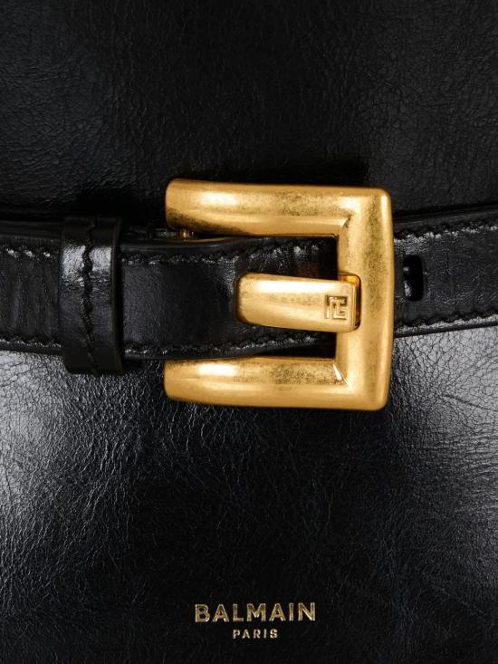 26FW 발망 토트백 FN0DP017LMTE0PA BLACK - BALMAIN