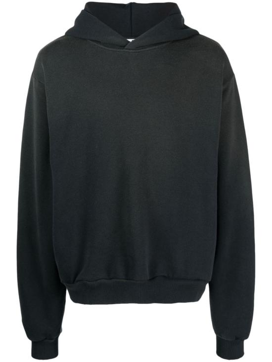 26FW 아크네 스튜디오 로고 후드 스웨터 CI0136900 BLACK