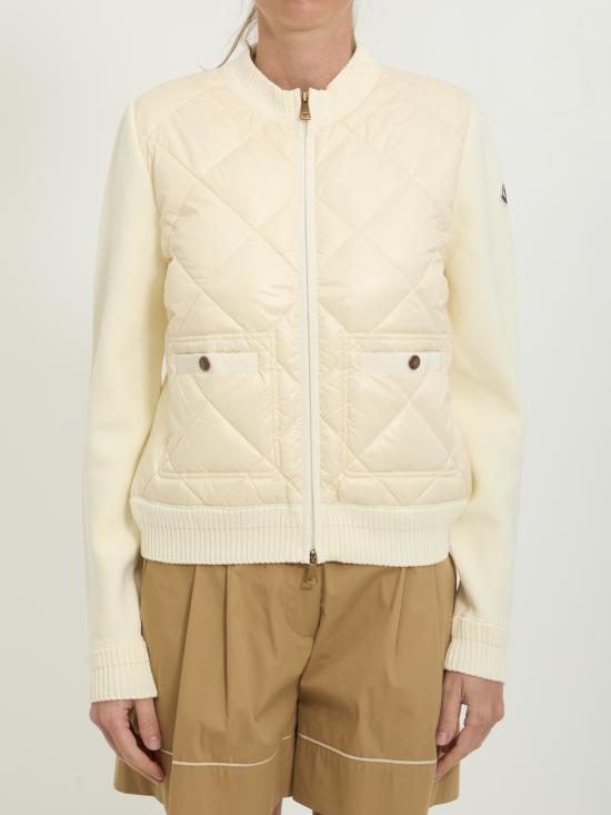 26FW 몽클레어 숏패딩 L20939B00004M1113003 WHITE