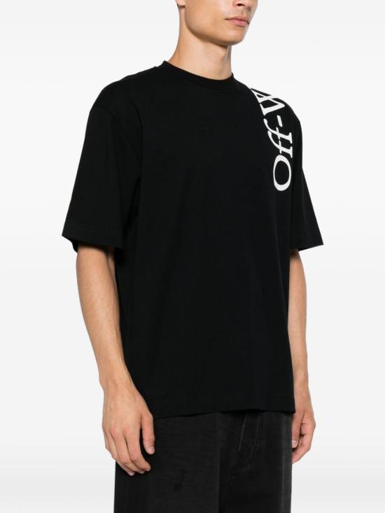 26FW 오프화이트 반팔 티셔츠 OMAA120F26JER01000 BLACK - OFF WHITE