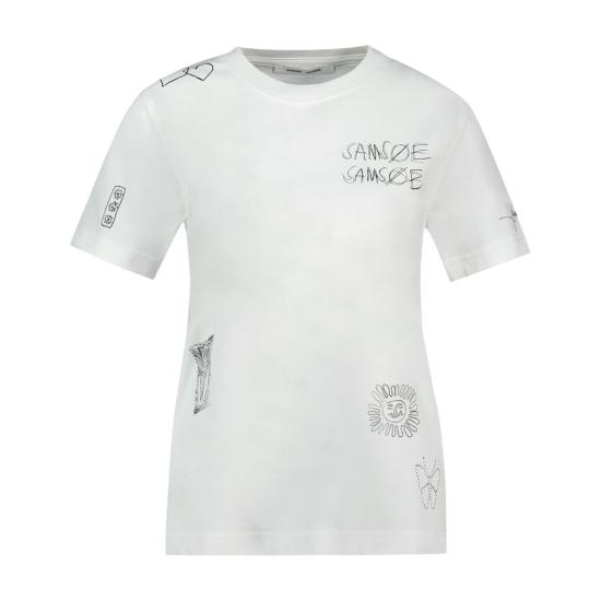 26FW 삼소앤삼소 반팔 티셔츠 F26200066CLR002699 WHITE