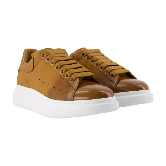 26FW 알렉산더 맥퀸 오버사이즈 드 스니커즈 553680WIAKR2000 KHAKI - ALEXANDER MCQUEEN