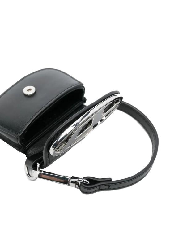 26FW 디젤 1DR 마이크로 레더 백 참 X09360PR818T8013 BLACK - DIESEL