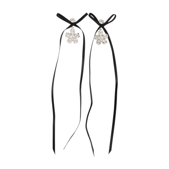 26FW 시몬로샤 이어링 ERG611B0907PEARLCRYSTALBLACK IVORY