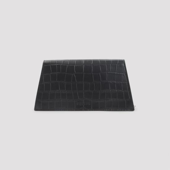 26FW 알렉산더 맥퀸 클러치/파우치 8746981HBT21000 BLACK - ALEXANDER MCQUEEN