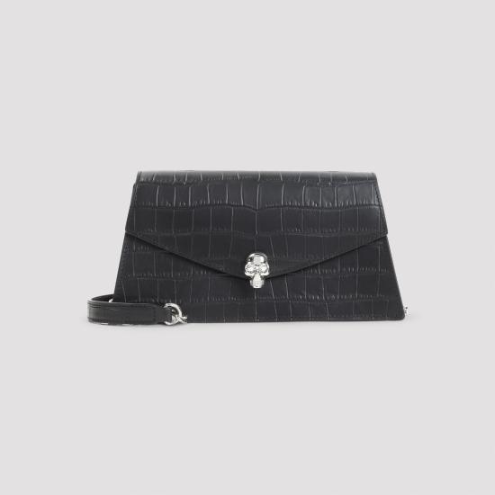 26FW 알렉산더 맥퀸 클러치/파우치 8746981HBT21000 BLACK - ALEXANDER MCQUEEN