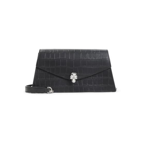 26FW 알렉산더 맥퀸 클러치/파우치 8746981HBT21000 BLACK