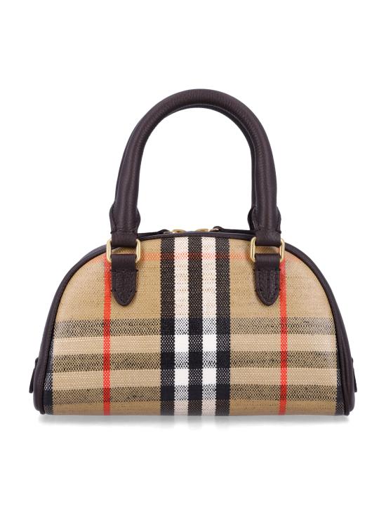 26FW 버버리 미니 하이랜드 볼링백 8115281B9368 BEIGE - BURBERRY
