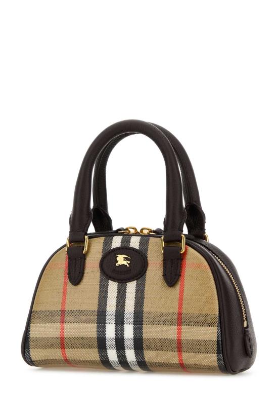26FW 버버리 미니 하이랜드 볼링백 8115281B9368 BEIGE - BURBERRY