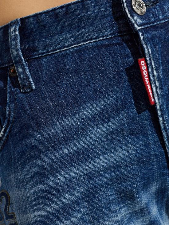 26FW 디스퀘어드2 데님 팬츠 S74LB1949D30010 470 NAVY BLUE - DSQUARED2