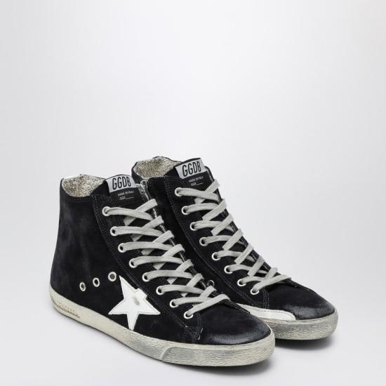 26FW 골든구스 스웨이드 프랜시 스니커즈 GWF00113F000322 50517 NIGHT BLUE WHITE