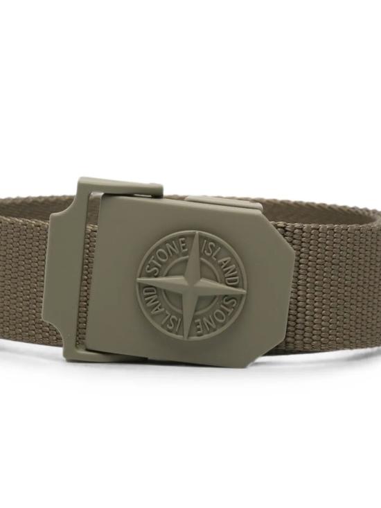 26FW 스톤 아일랜드 가죽 벨트 L2S159300003S0071 V005G GREEN - STONE ISLAND