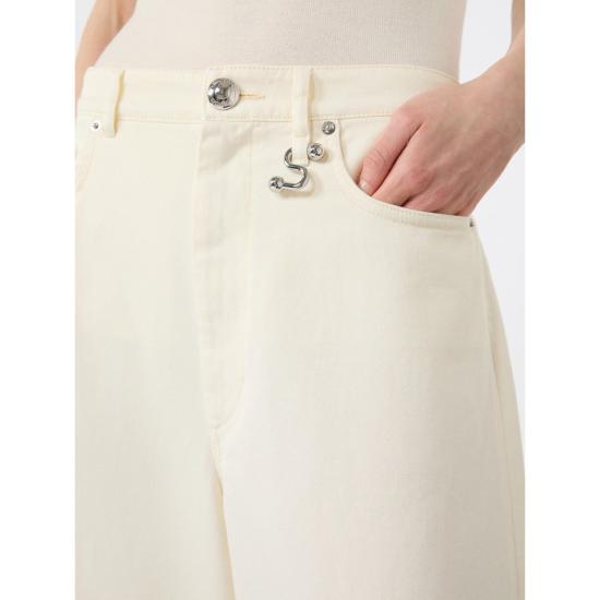 26FW 스포트막스 스트레이트 팬츠 2622136025600 003 CREAM - SPORTMAX