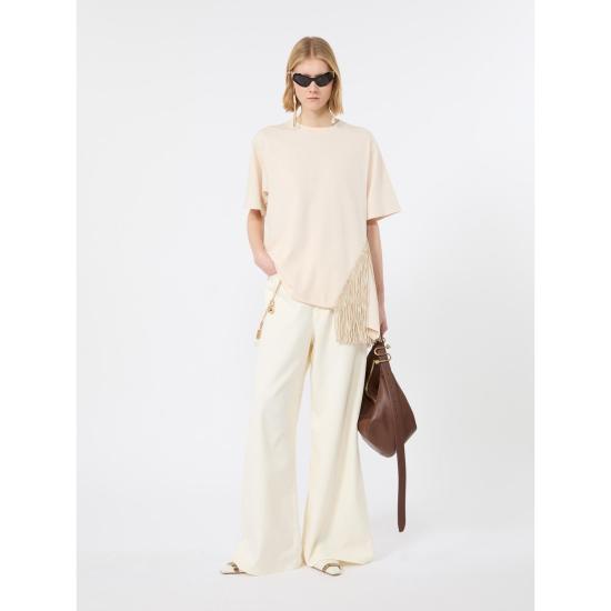 26FW 스포트막스 스트레이트 팬츠 2622136025600 003 CREAM - SPORTMAX