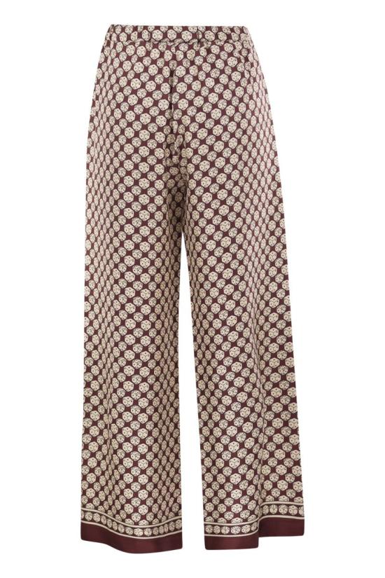26FW 에스막스마라 팔라초 팬츠 2629136012600 008 BORDEAUX - 'S MAX MARA