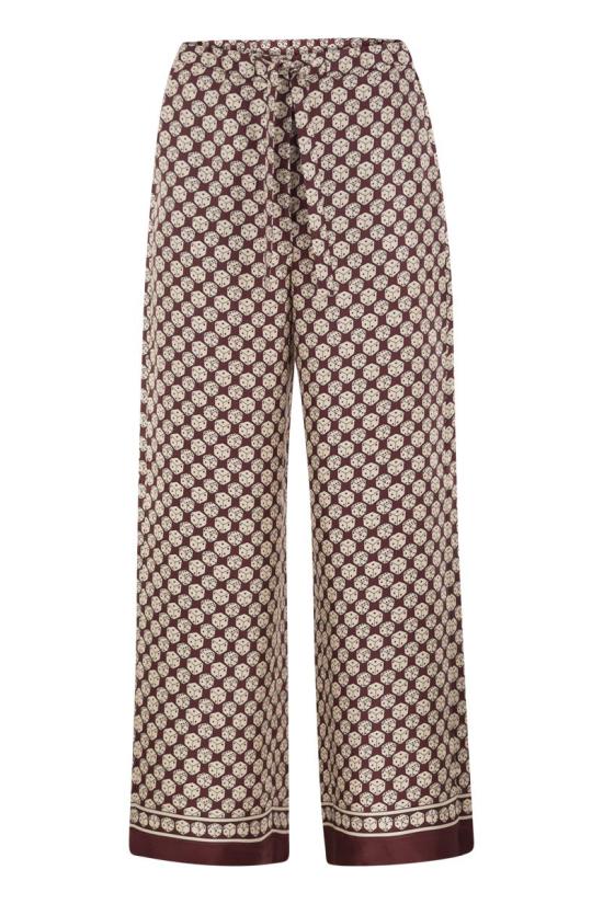 26FW 에스막스마라 팔라초 팬츠 2629136012600 008 BORDEAUX