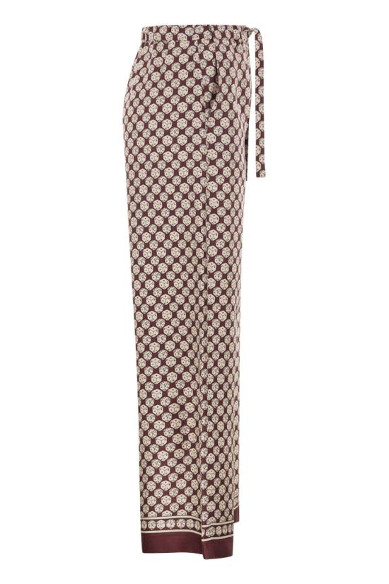 26FW 에스막스마라 팔라초 팬츠 2629136012600 008 BORDEAUX - 'S MAX MARA