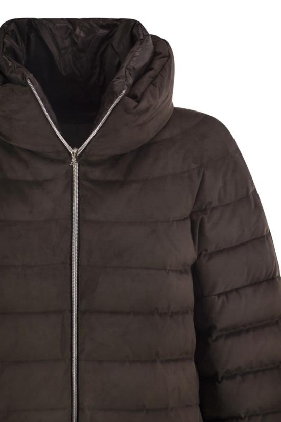 26FW 에르노 숏패딩 PI00178DR12454 8993 DARK BROWN - HERNO
