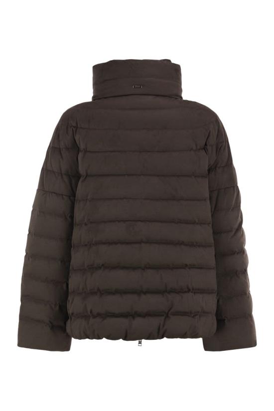 26FW 에르노 숏패딩 PI00178DR12454 8993 DARK BROWN - HERNO