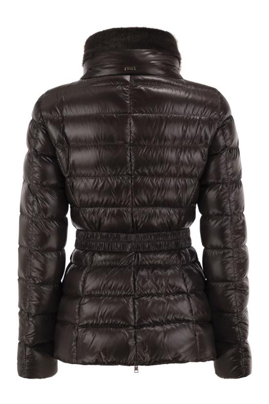 26FW 에르노 클라우디아 쇼트 다운 자켓 PI0485DICM0512017Z 8800 DARK BROWN - HERNO