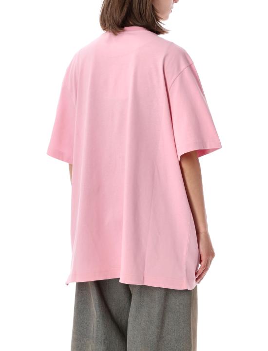 26FW 디 아티코 반팔 티셔츠 WCT00350JJJ025AA 315 LIGHT PINK - THE ATTICO