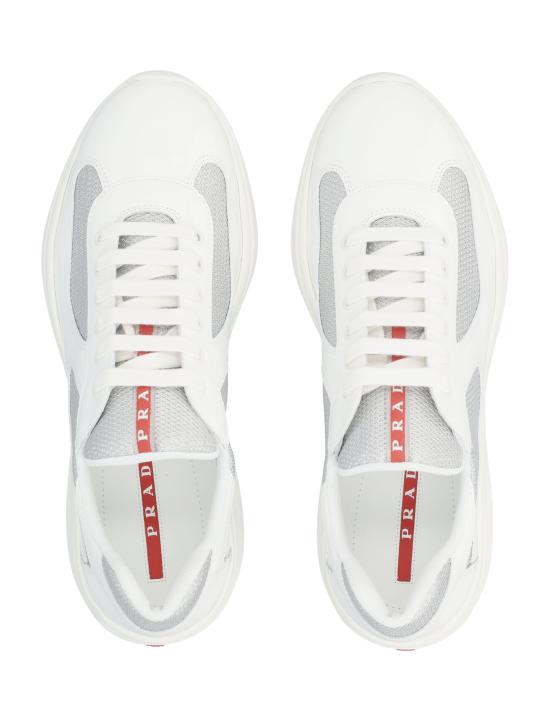 26FW 프라다 스니커즈 4E3400ASZ F0J36 WHITESILVER - PRADA