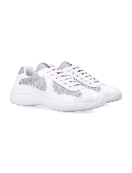 26FW 프라다 스니커즈 4E3400ASZ F0J36 WHITESILVER - PRADA