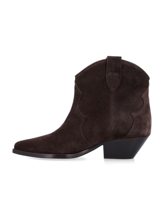 26FW 이자벨마랑 드위나 스웨이드 카프스킨 카우보이 부츠 BO0002FAA1A03S 50CL CHOCOLATE - ISABEL MARANT