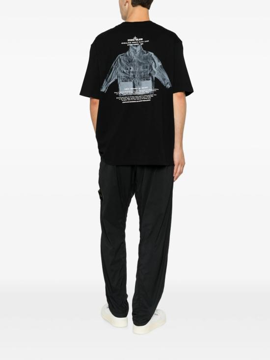 26FW 스톤 아일랜드 반팔 티셔츠 L2S152100033S0091 V0029 BLACK - STONE ISLAND
