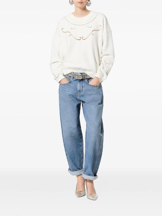 26FW 이자벨마랑 오리안 페이디드 데님 배럴 진 오리안 페이디드 데님 배럴 진 PA0584FAD1H04I 30LU BLUE - ISABEL MARANT