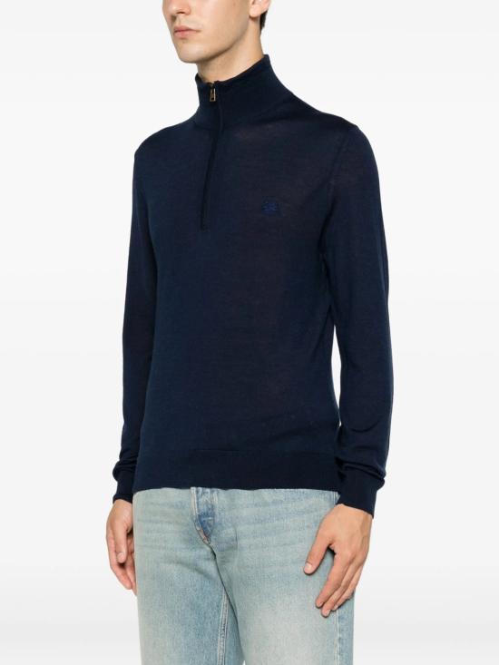 26FW 에트로 스웨터 MRKF0120AU12Q B0324 BLUE - ETRO