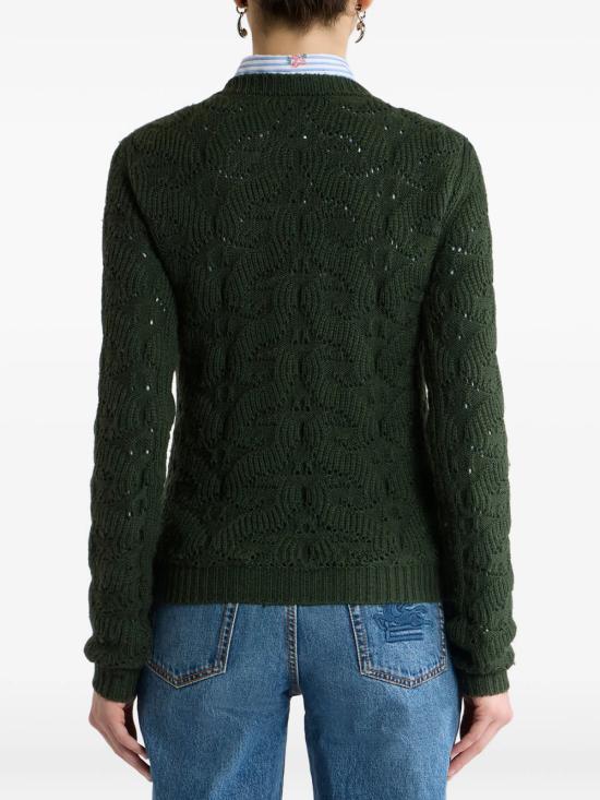 26FW 에트로 스웨터 WRKE0177AU12A V0687 GREEN - ETRO