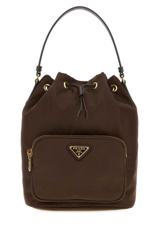 26FW 프라다 리에디션 1995 리나일론 듀엣 버킷백 1BH038VUOPRV44 F0038 BROWN