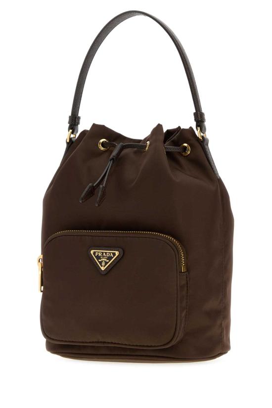 26FW 프라다 리에디션 1995 리나일론 듀엣 버킷백 1BH038VUOPRV44 F0038 BROWN - PRADA