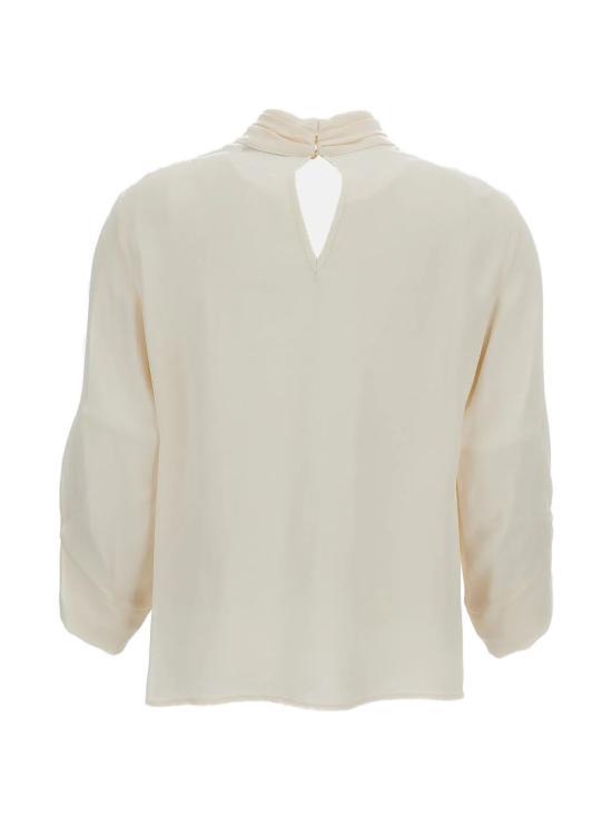 26FW 엘리자베타프랜치 블라우스 CA17866E2 E84BURRONERO - ELISABETTA FRANCHI