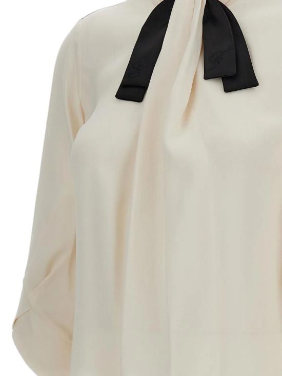 26FW 엘리자베타프랜치 블라우스 CA17866E2 E84BURRONERO - ELISABETTA FRANCHI