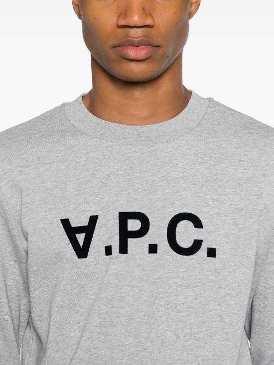 26FW 아페쎄 스탠다드 그랜드 VPC 스웨트 셔츠 COHBNM27907 TPIGRISCHINE - A.P.C.
