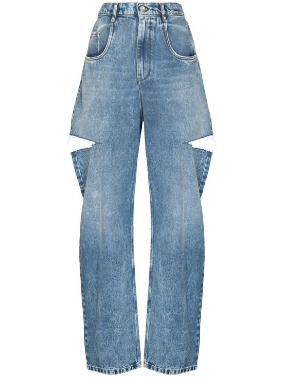26FW 마르지엘라 코인 슬래쉬 디테일 진 S51LA0051S30513470 Light blue