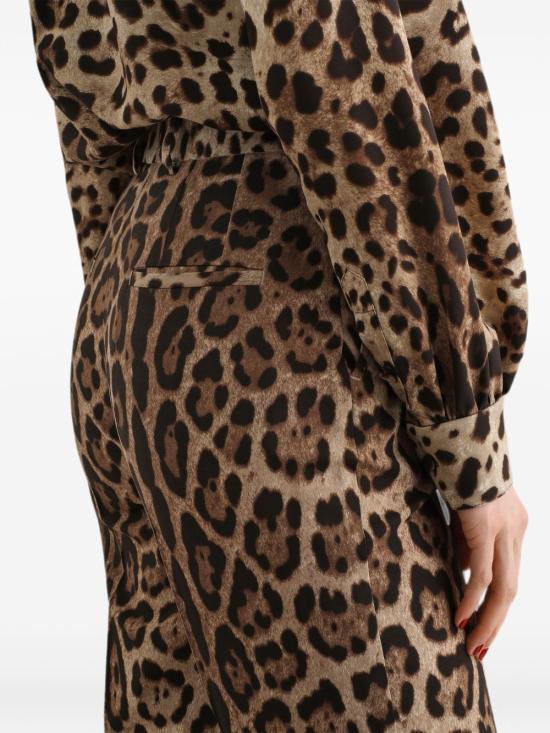 26FW 돌체앤가바나 스트레이트 팬츠 FTAM2TFSBAVHY13M Patterned - DOLCE & GABBANA