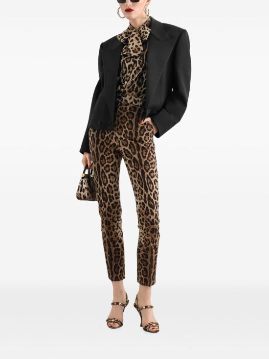 26FW 돌체앤가바나 스트레이트 팬츠 FTAM2TFSBAVHY13M Patterned - DOLCE & GABBANA