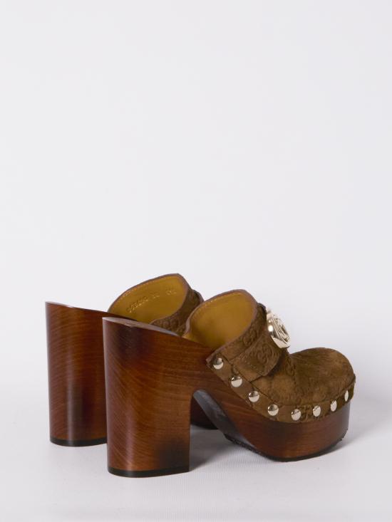 26SS 구찌 힐/펌프스 853690AADUO2118 Brown - GUCCI