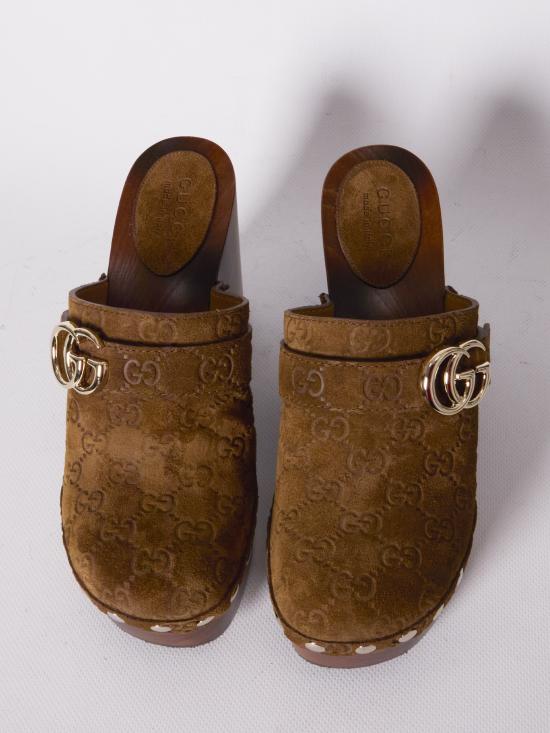 26SS 구찌 힐/펌프스 853690AADUO2118 Brown - GUCCI