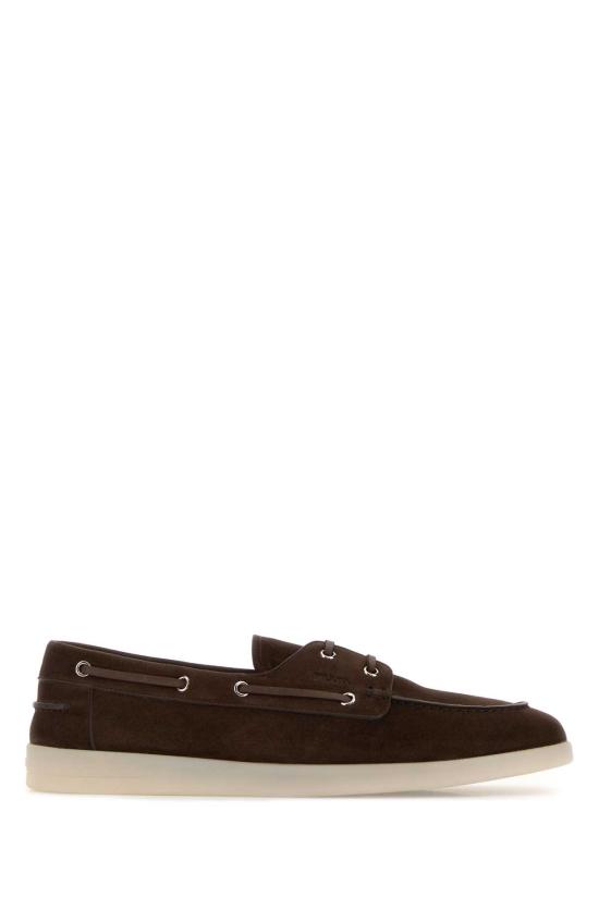 26SS 프라다 레이스업 보트 슈즈 레이스업 보트 슈즈 2EG503FG001103F0003 BROWN