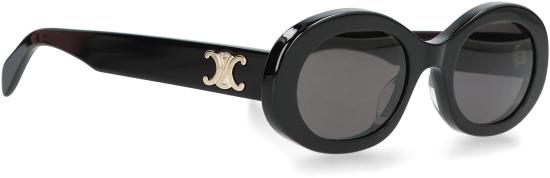 26FW 셀린느 트리옹프 01 아세테이트 선글라스 4S194CPLB 38NO BLACK - CELINE