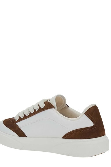 26FW 카사블랑카 스니커즈 APF26SNK02509M WHITEBROWN - CASABLANCA