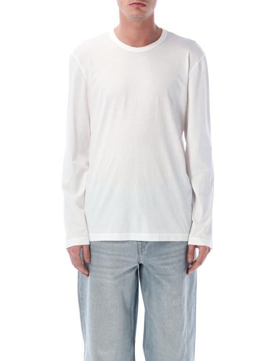 26FW 제임스펄스 크루넥 롱 슬리브 티셔츠 MLJ3351 WHT WHITE